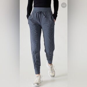 Attitude Mid Rise Jogger 8 Petite | Granite Blue Brand NEW